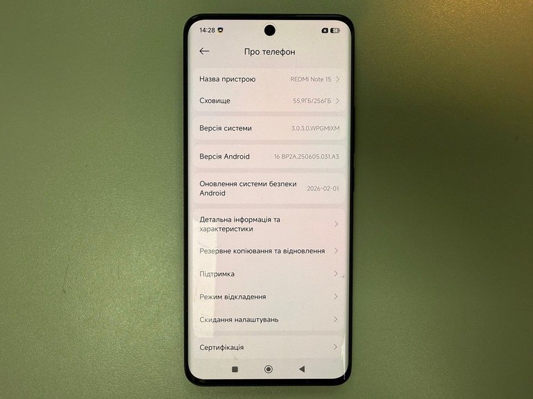 Дешиво Xiaomi Redmi Note 15 8/256GB Midnight Black с ломбарда