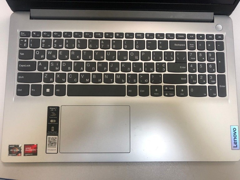 Lenovo 15/ryzen 5 5500u ddr4/8gb ddr4/ssd 512 gb/*інтегрована Код:01-201031754. Изображение 5