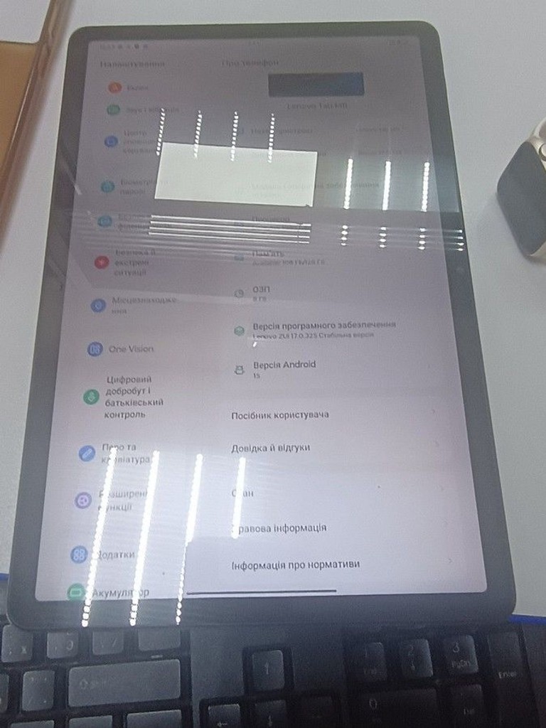 Оголошення Lenovo tab m11 tb330xu 8/128gb lte + pen Б/У