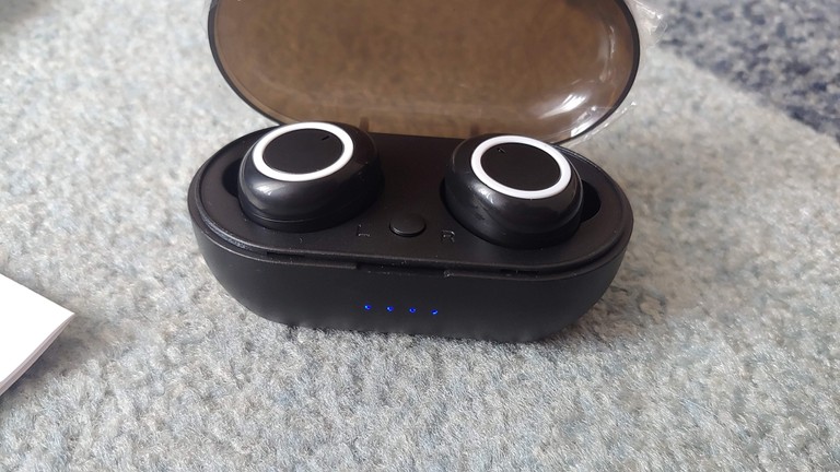 Наушники Bluetooth Микрофон Беспроводные Хороший Бассистый Звук Индикатор заряда Новые Код:null. Зображення 4