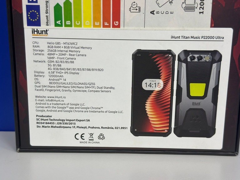 Дешево Ihunt titan music p22000 ultra 8/256gb з ломбарду