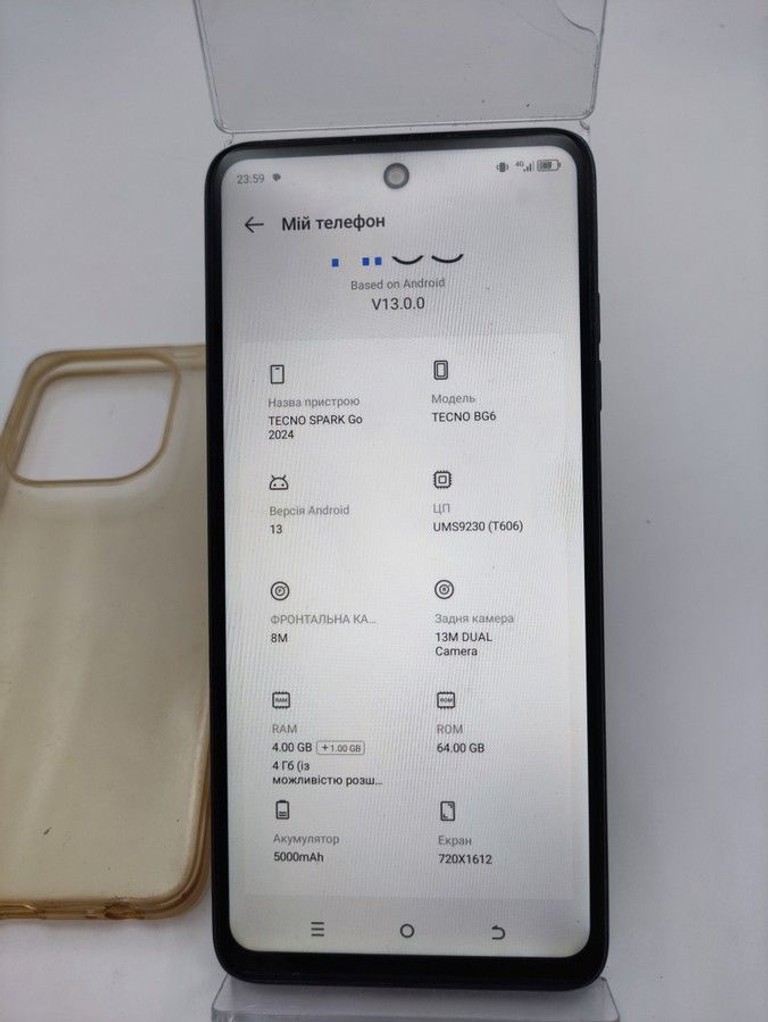 Объявление Tecno spark go 2024 4/64gb Б/У