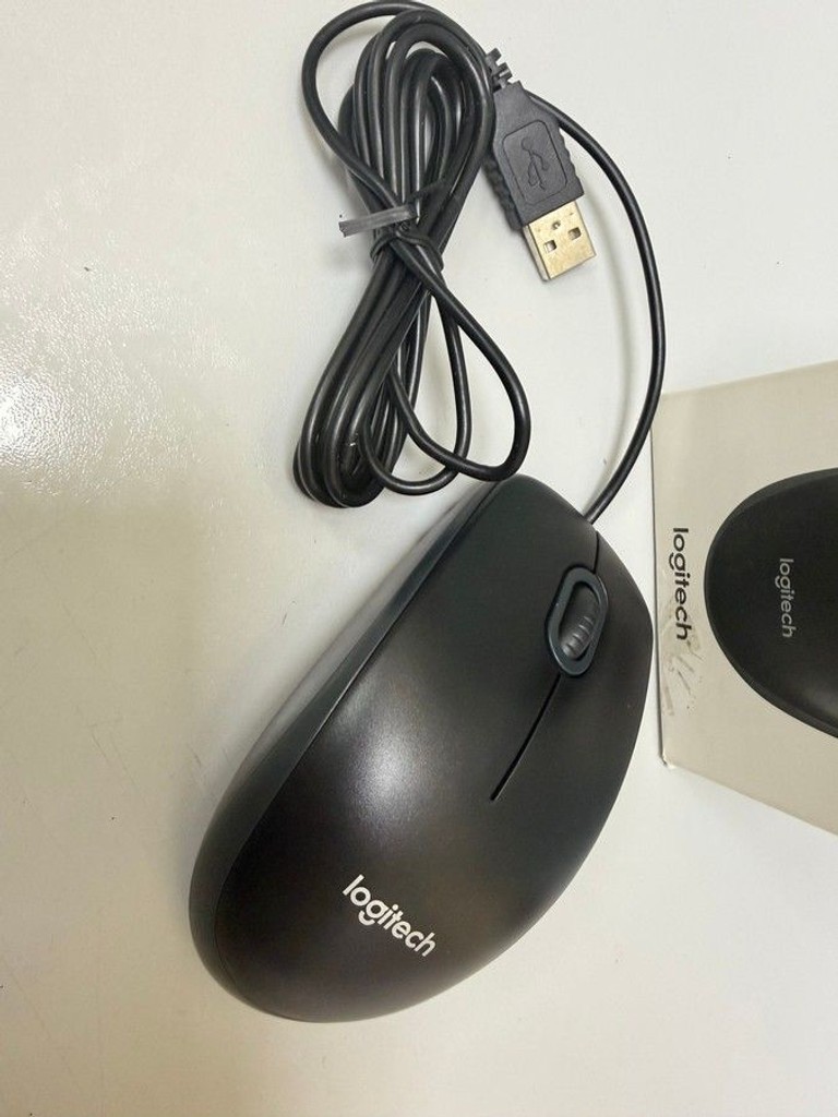 Оголошення Logitech b100 optical mouse Б/У