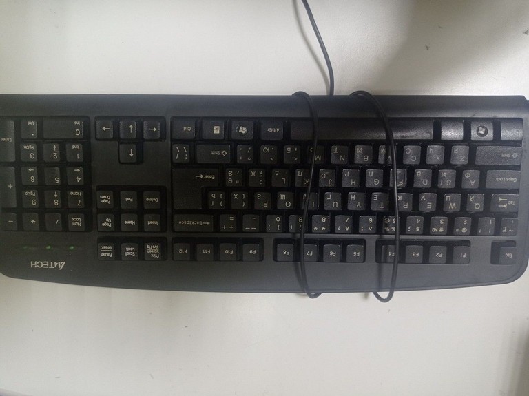 Купити A4tech KB-720 USB Black Б/У