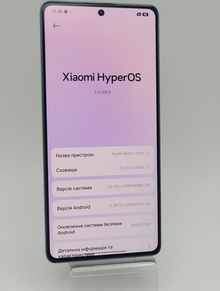 Оголошення Xiaomi redmi note 13 pro 4g 8/256gb Б/У