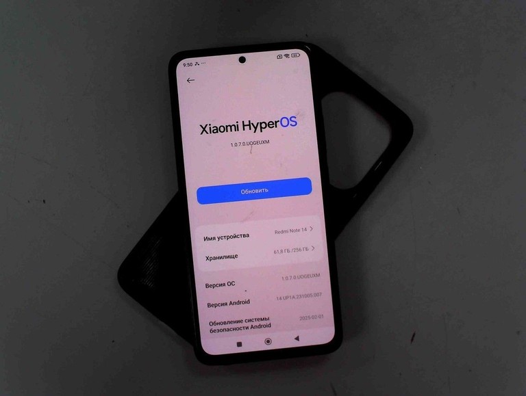 Объявление Xiaomi redmi note 14 8/256gb Б/У