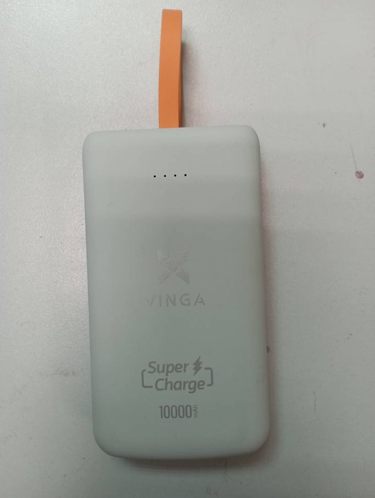 Vinga 10000 mAh Wireless QC3.0 PD soft touch purple (BTPB3510WLROP)