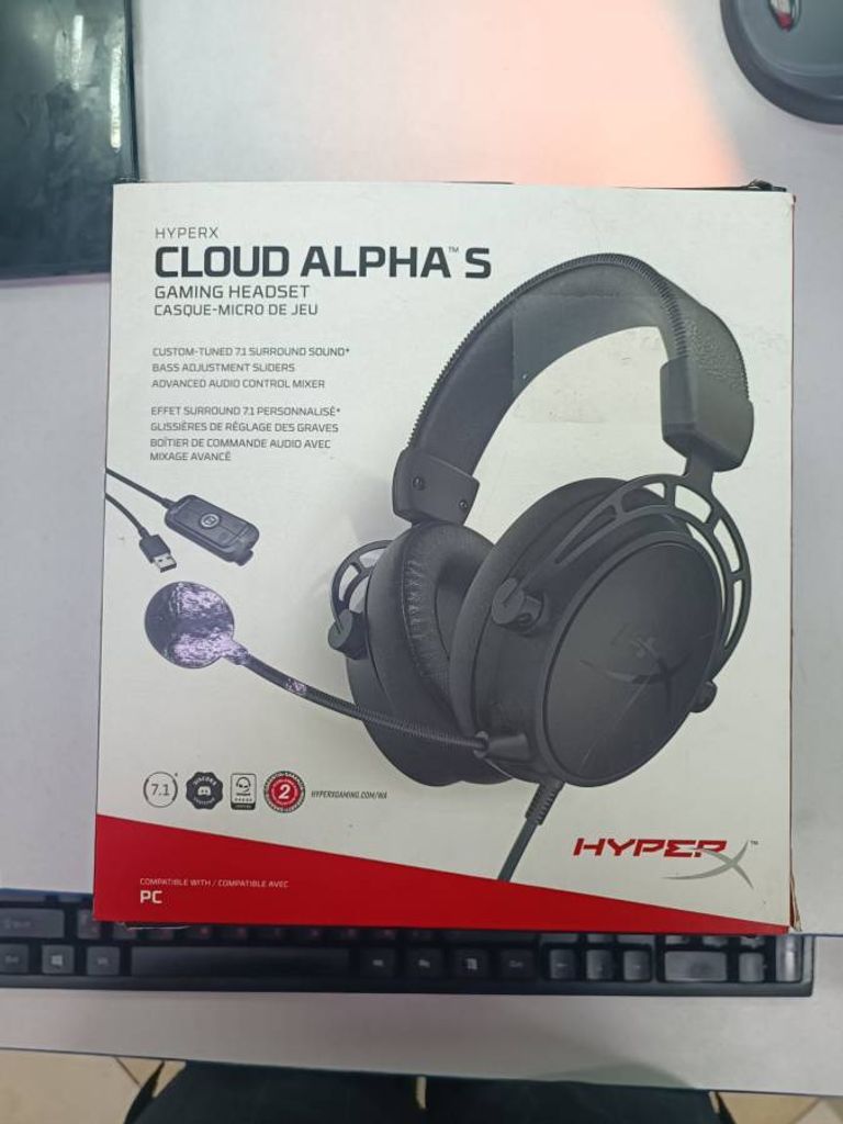 Hyperx cloud alpha s