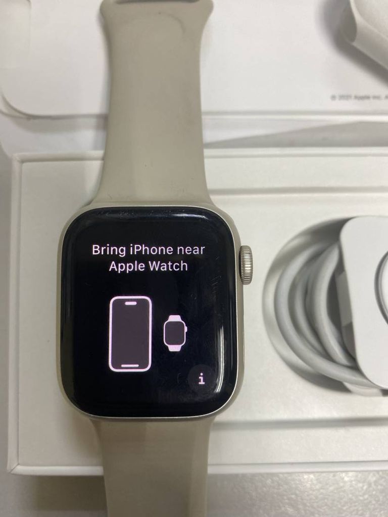 Apple watch series 7 gps 41mm aluminum case with sport