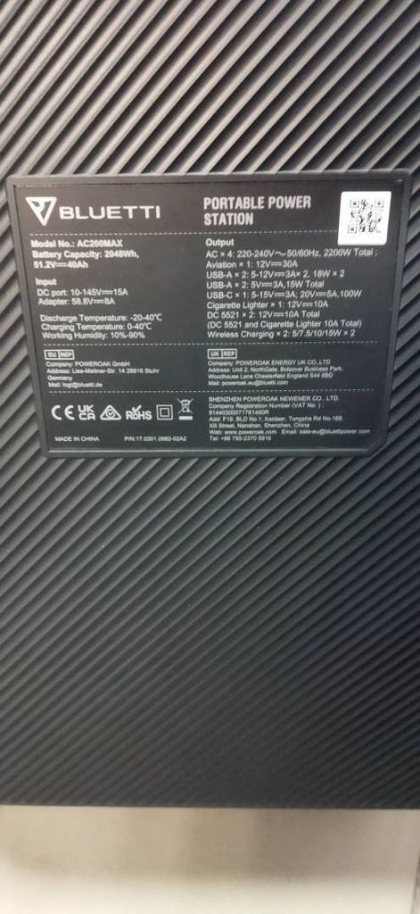 Купить Bluetti ac200max Б/У