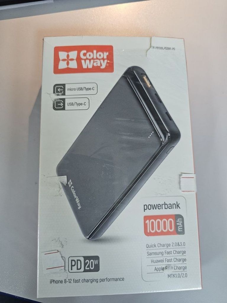 Купити Colorway 10000 mah 15w Б/У