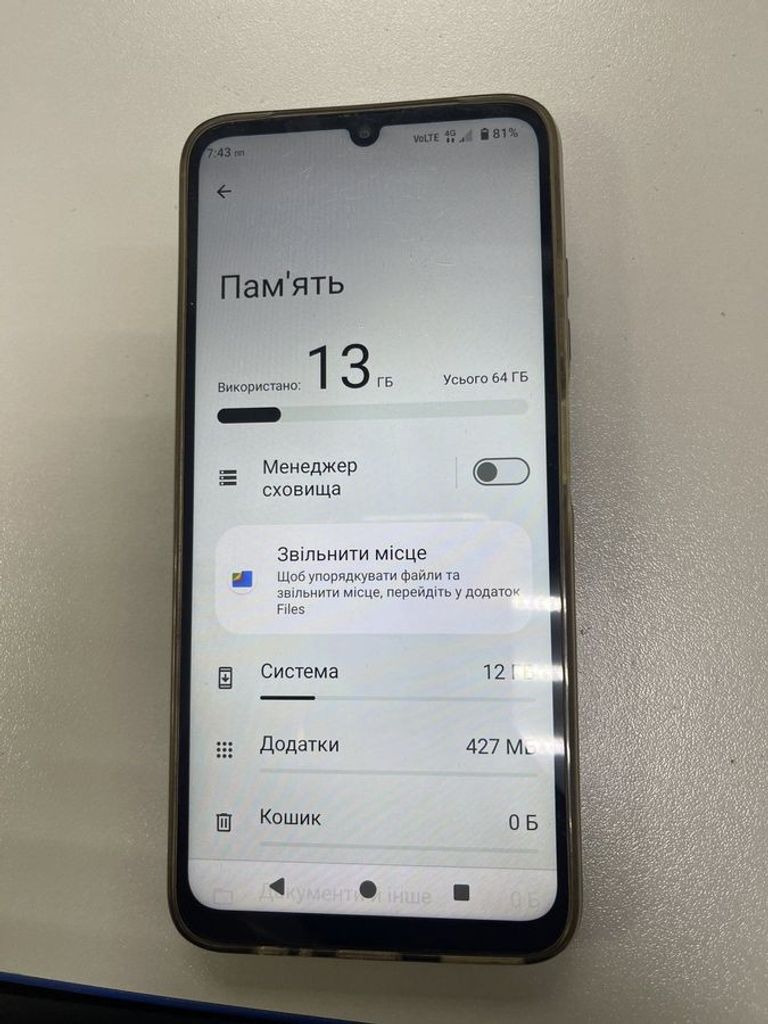 Оголошення Zte blade a35 2/64gb Б/У