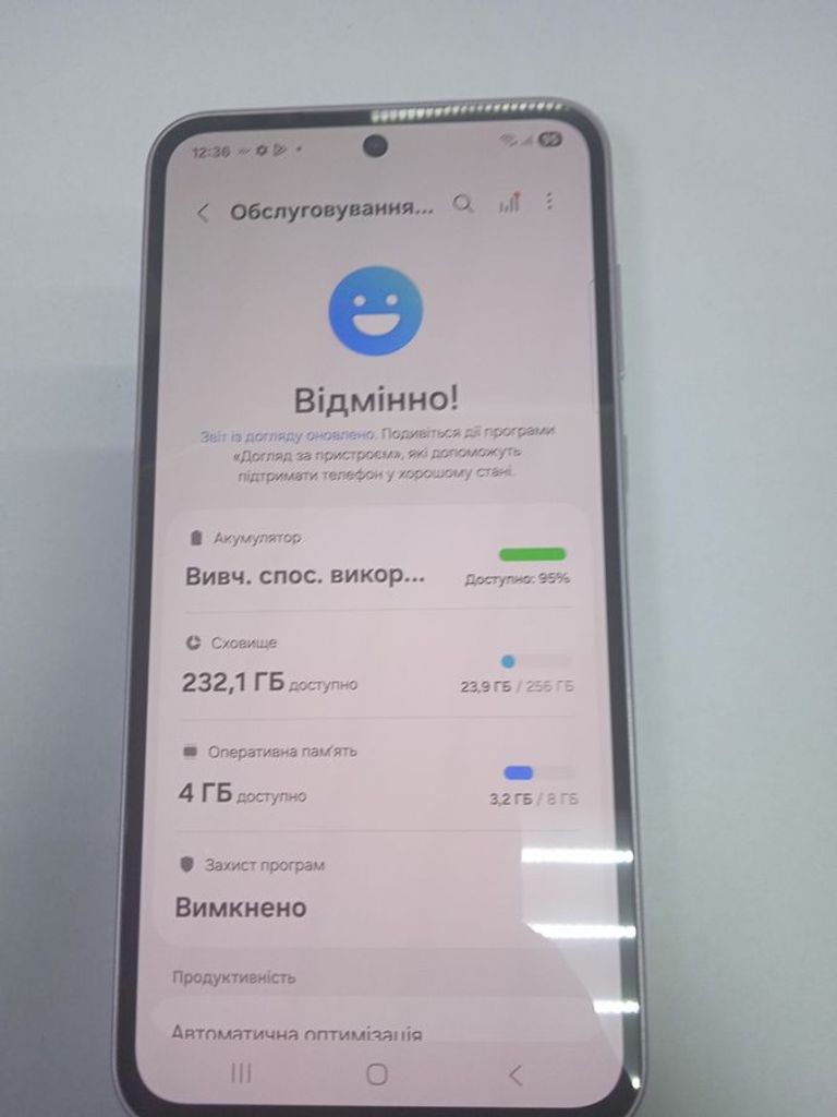 Оголошення Samsung galaxy a35 5g 8/256gb Б/У