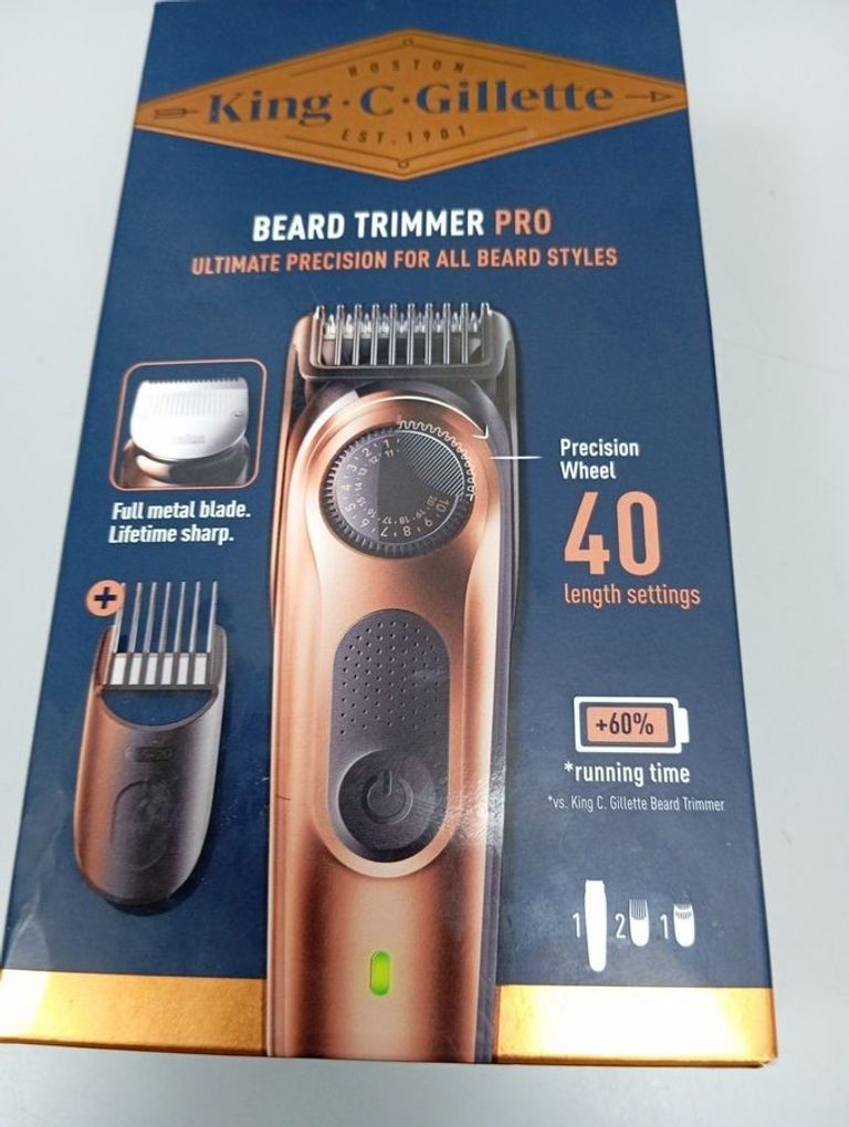 Купити Gillette King C. Beard Trimmer Pro (8700216659659) Б/У