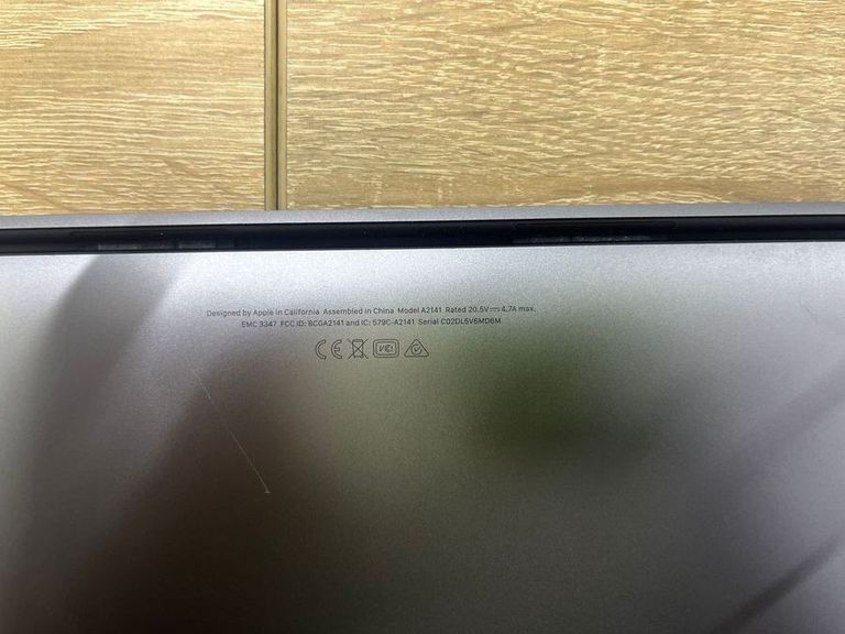 Apple macbook pro a2141/екр 16"/сore i7 2,6ghz/ram16gb/ssd500gb/uhd graphics 630 1536mb Код:01-200610124. Изображение 6