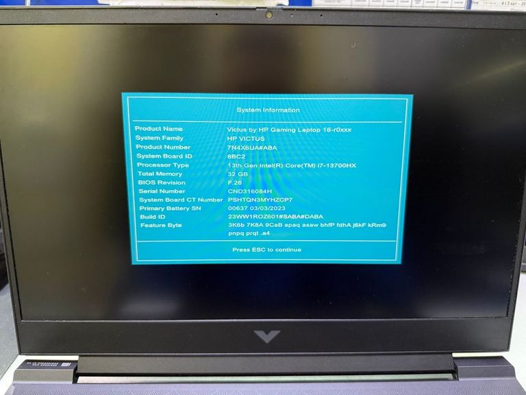 Hp 16/core i7-13700hx ddr5/32gb ddr5/ssd 1000 gb/geforce rtx4060 8gb Код:01-200761154. Зображення 22