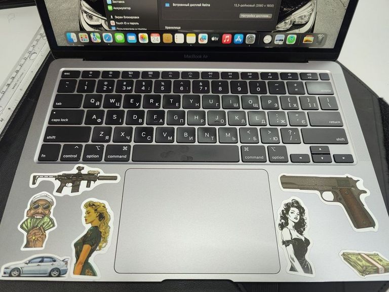 Объявление Apple macbook air 13" 2020 a2179 core i3 1,1ghz/ram8gb/ssd128gb/intel iris plus graphics Б/У