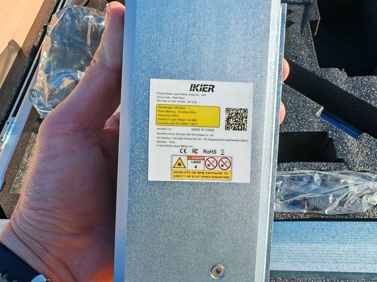 IKIER K1 Pro Max: лазерний гравер 48 Вт/24 Вт. Лазерний різак потужністю 48000 мВт, лазерний гравірувальний верстат для дерева,  Код:null. Зображення 4