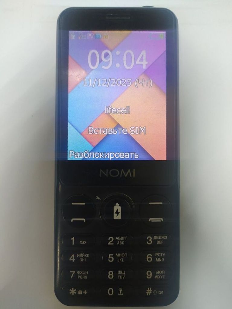 Купити Nomi i2830 Black Б/У