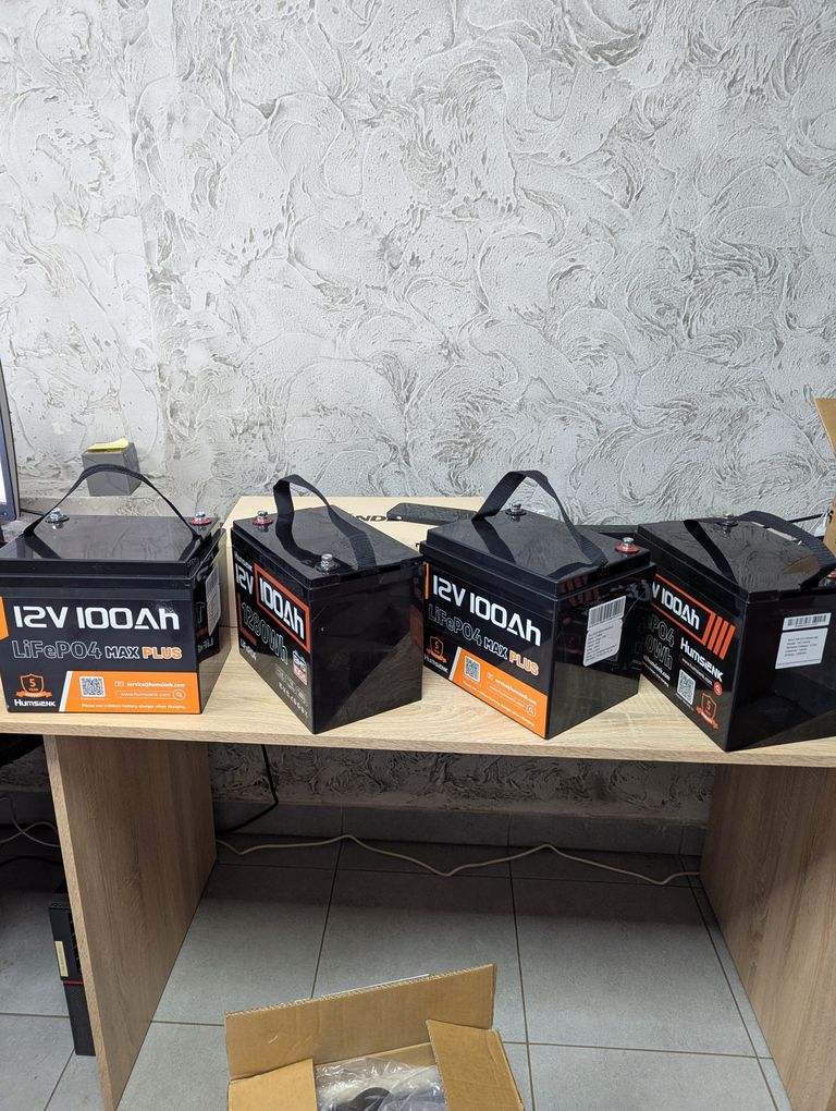 Купити Humsienk Lifepo4 100a/h 12v Б/У