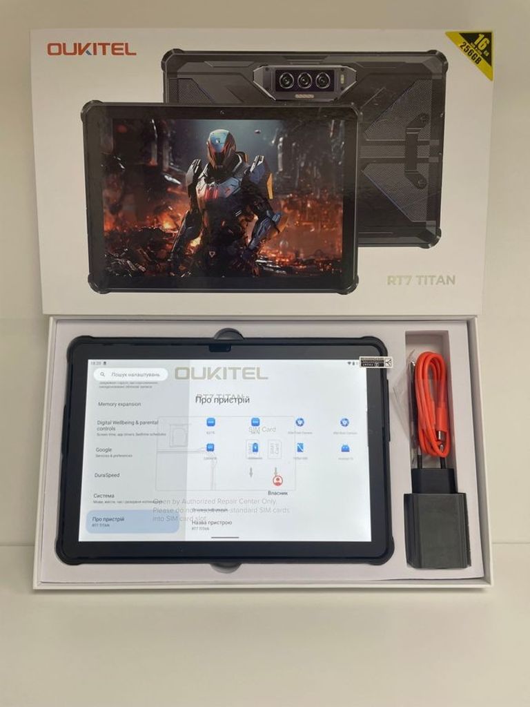 Купить Oukitel pad rt7 titan 5g 8/256gb Б/У