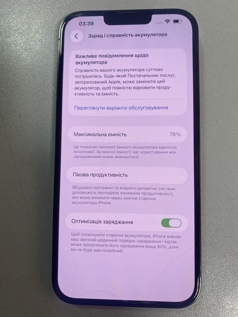 Оголошення Apple iphone 13 pro max 256gb Б/У