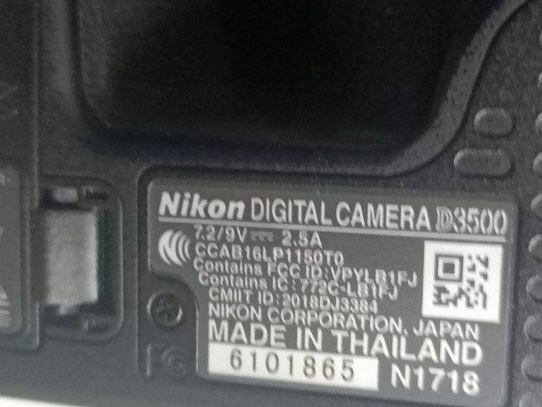 Nikon d3500 + af-p dx 18–55 vr 1:3.5-5.6g Код:01-200861060. Зображення 5