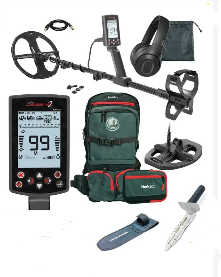 Купити Nokta Legend 2 + Nokta Makro Premium Digger для копу Б/У