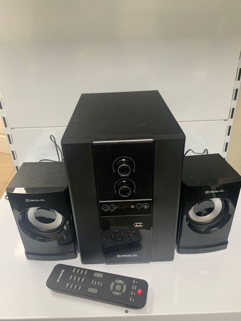 Купити Real-el M-355 Black (EL121300015) Б/У