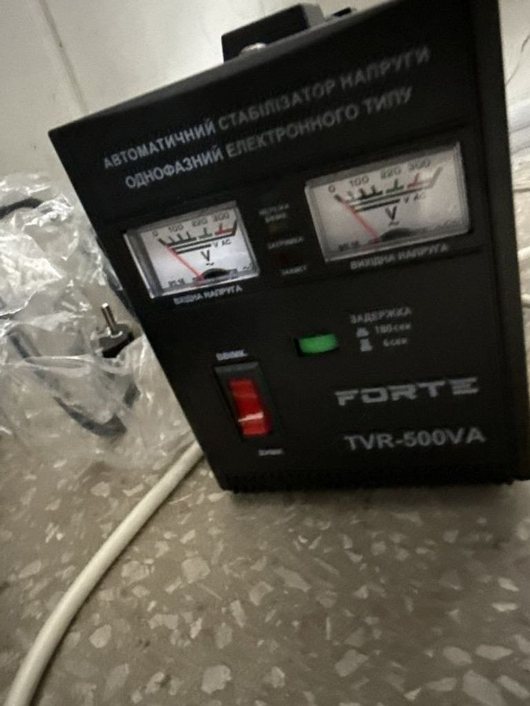 Forte TVR-500VA Код:01-200886892. Изображение 5