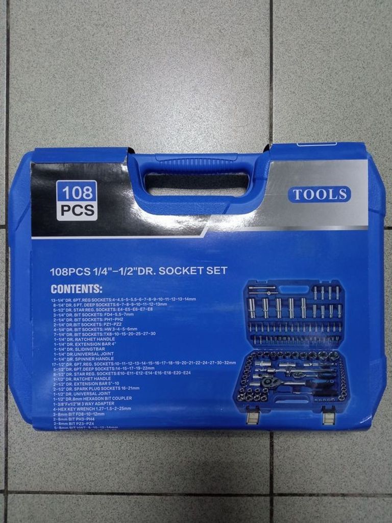 Оголошення New Tools 108 pcs Б/У
