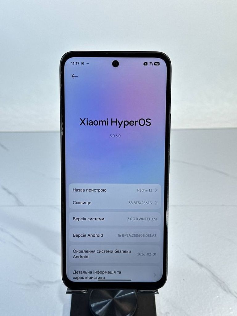 Оголошення Xiaomi Redmi 13 8/256GB Blue Б/У
