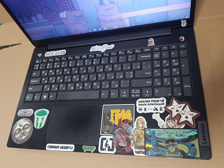 Оголошення Lenovo 15/ryzen 3 5425u ddr4/8gb ddr4/hdd *відсутній/ssd 256 gb/*інтегрована Б/У