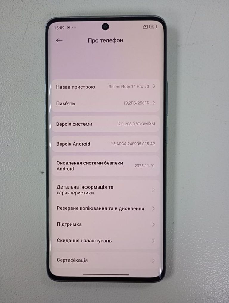 Дешиво Xiaomi redmi note 14 pro+ 5g 8/256gb с ломбарда