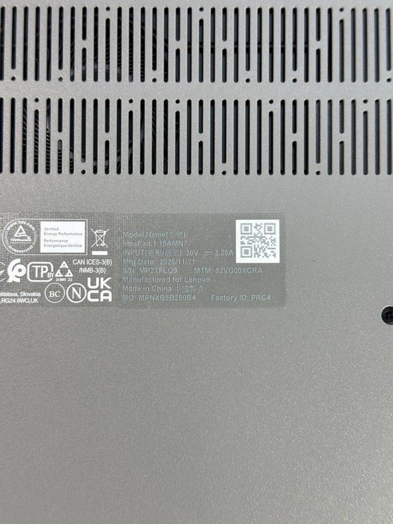 Lenovo 15/ryzen 3 7320u ddr5/16gb ddr5/hdd *відсутній/ssd 512 gb/*інтегрована Код:01-200929747. Зображення 10