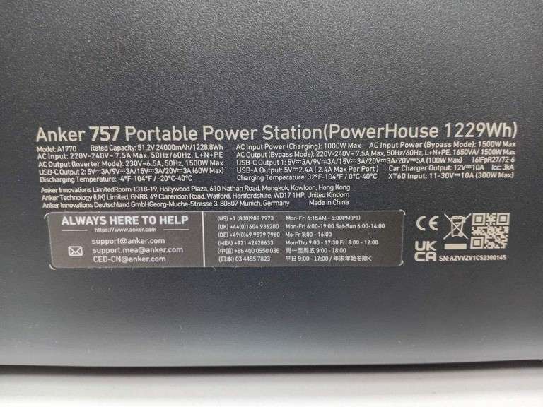 Anker 757 PowerHouse 1229Wh 1500W Код:01-200939289. Изображение 7