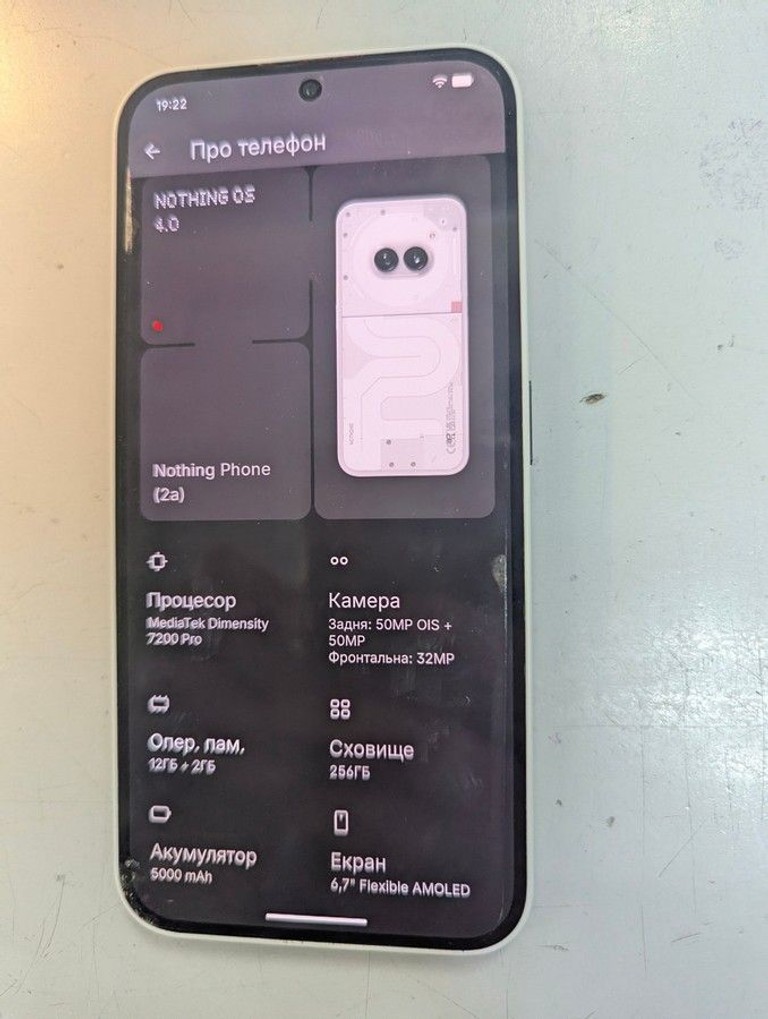 Nothing phone 2a 12/256gb Код:01-200941563. Зображення 5