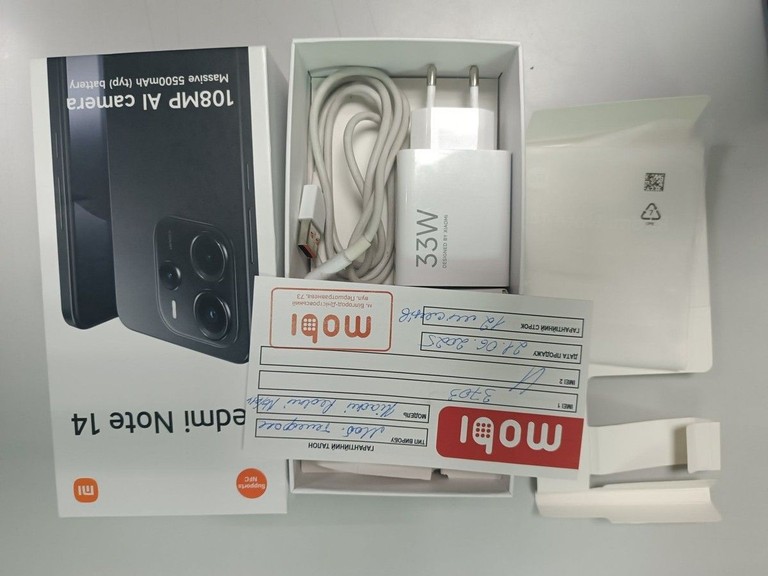 Дешево Xiaomi redmi note 14 6/128gb з ломбарду