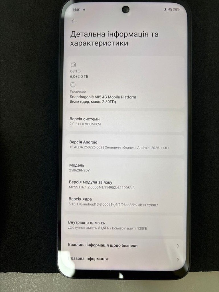 Xiaomi redmi 15 4g 6/128gb Код:01-200953889. Зображення 5