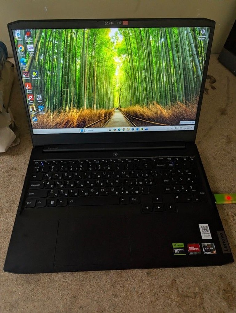 Купити Lenovo 15/ryzen 5 5500h ddr4/8gb ddr4/ssd 512 gb/geforce rtx2050 4gb Б/У