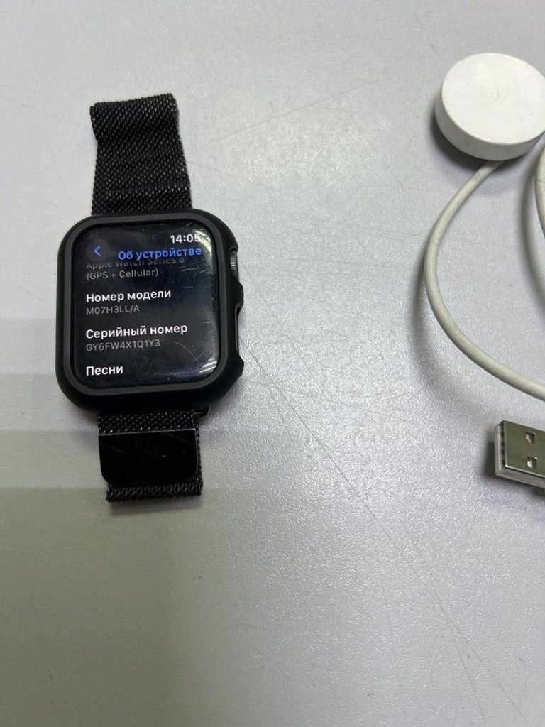 Дешево Apple watch series 6 gps 44mm aluminum case з ломбарду