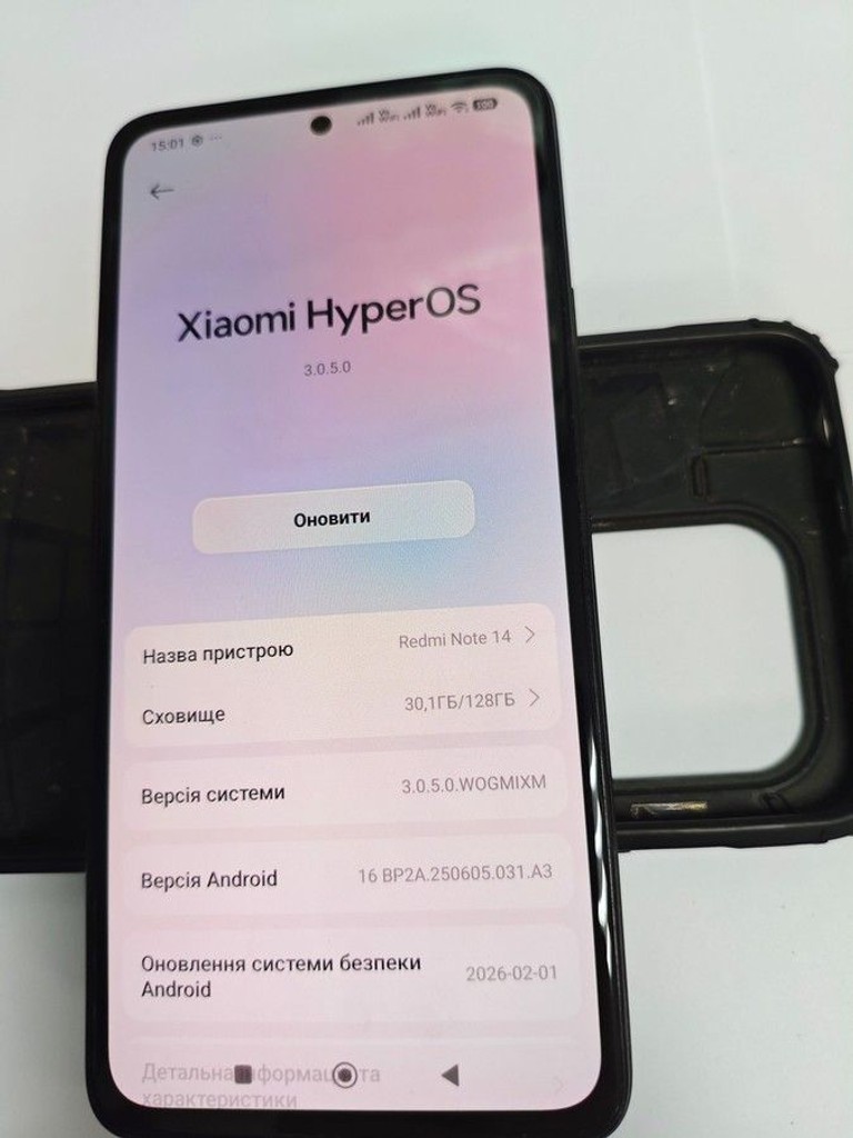 Дешиво Xiaomi redmi note 14 6/128gb с ломбарда