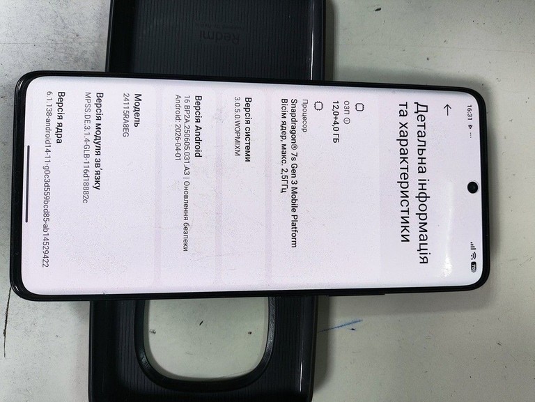 Объявление Xiaomi Redmi Note 14 Pro 5G 12/256GB Midnight Black Б/У