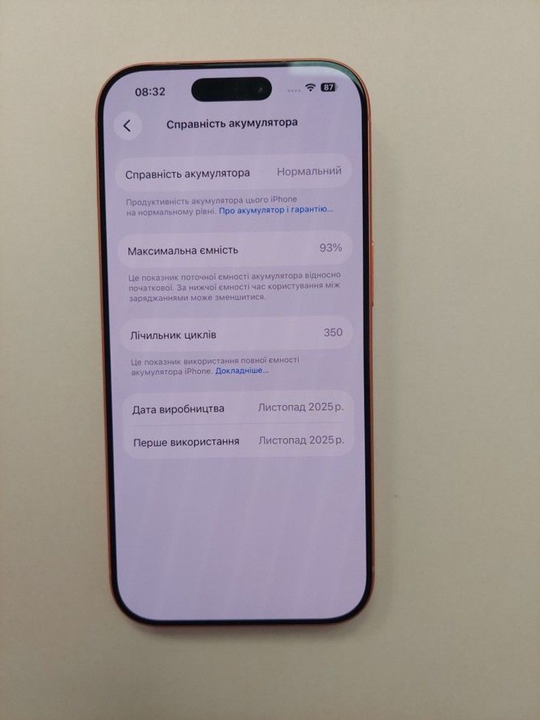 Объявление Apple iPhone 17 Pro 256GB Deep Blue (MG8J4) Б/У