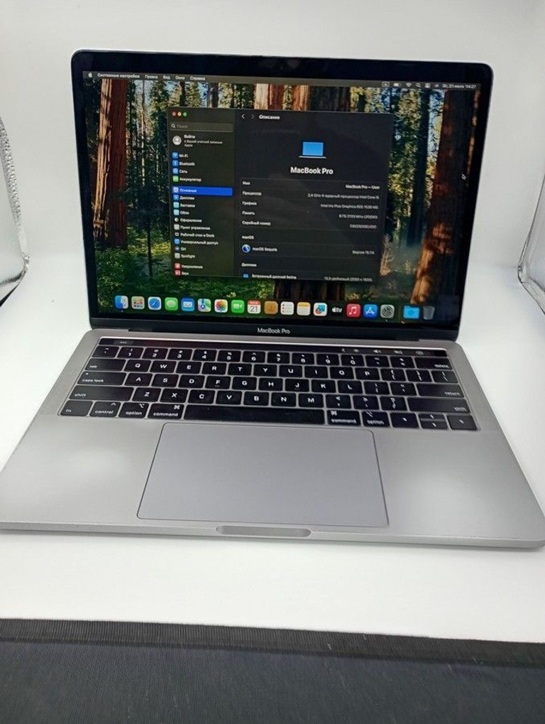 Распродажа Apple macbook pro a1989 13,3" core i5 2,4ghz/ram8gb/ssd256gb/iris plus graphics 655, продавец Техноскарб