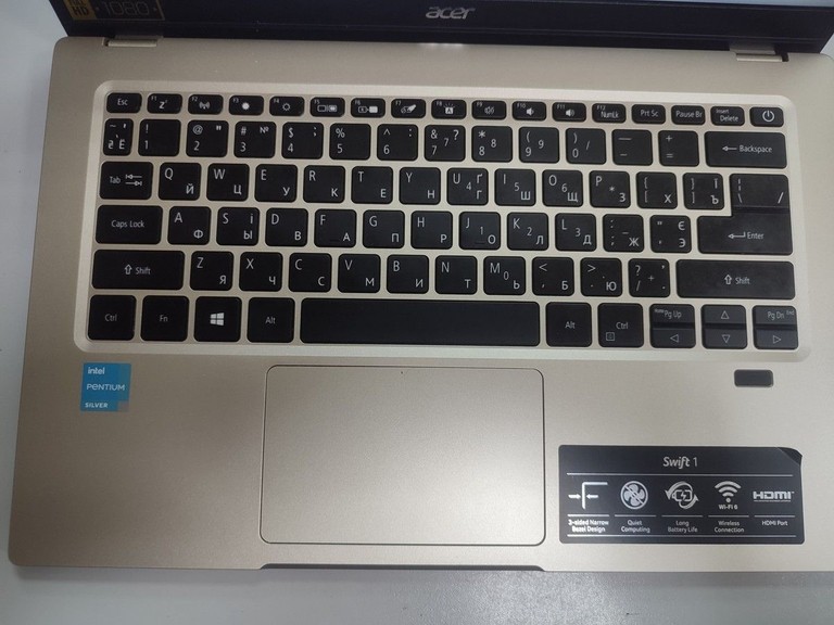 Дешево Acer 14/pentium n6000 ddr4/8gb ddr4/hdd *відсутній/ssd 256 gb/*інтегрована з ломбарду