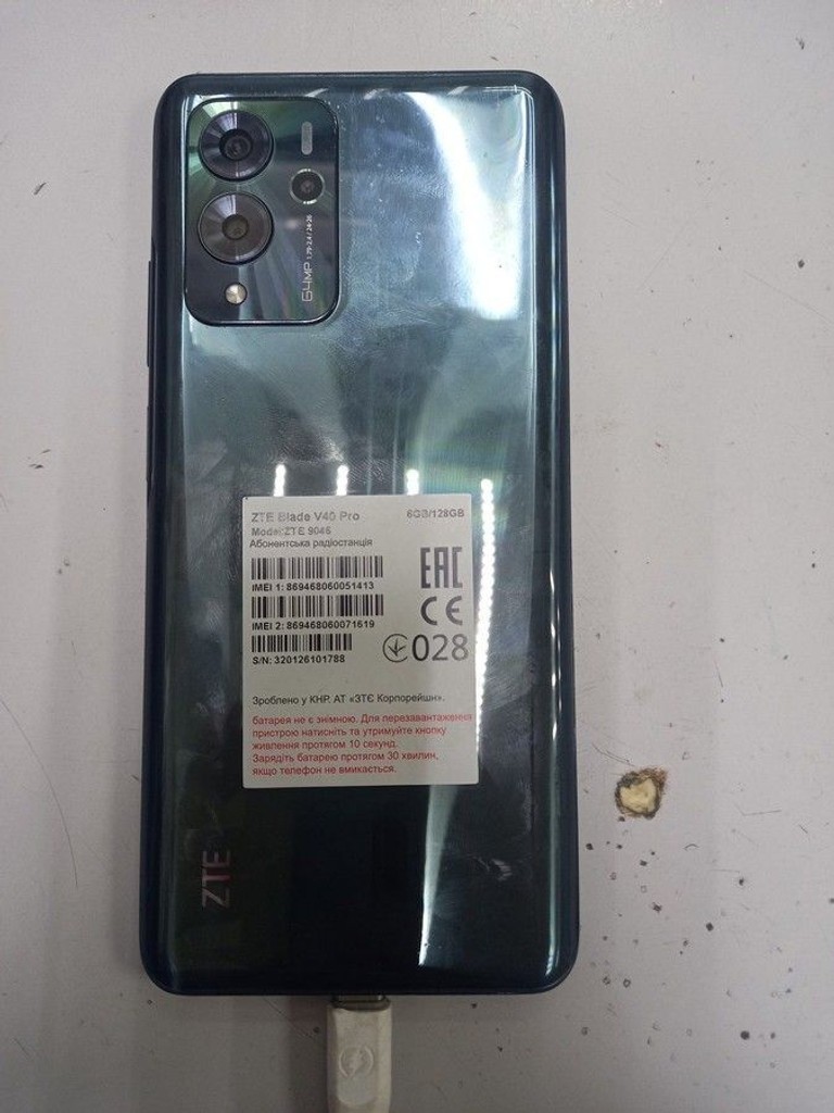 Оголошення Zte blade v40 pro 6/128gb Б/У