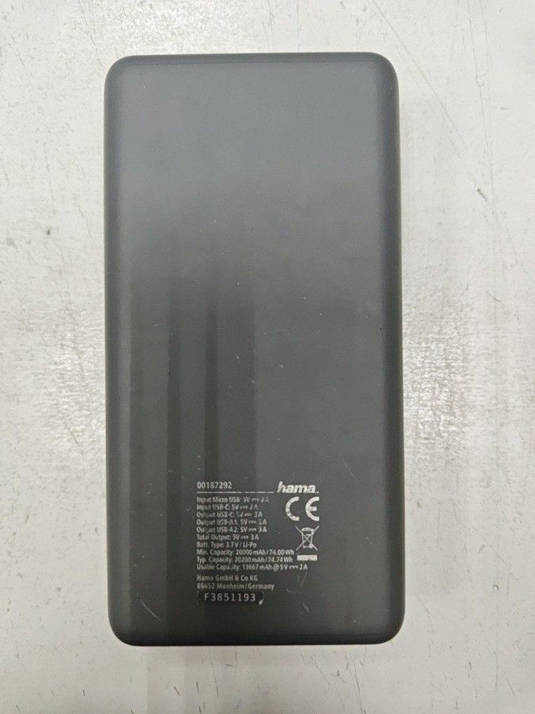 Оголошення Hama supreme 20hd 20000mah Б/У