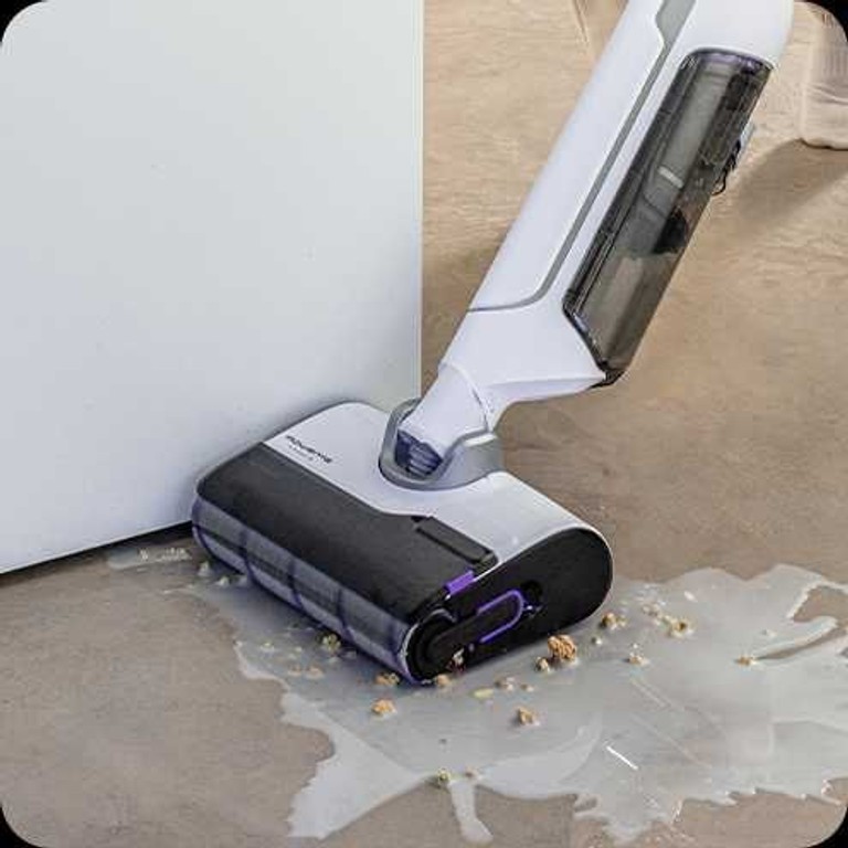 Rowenta X-CLEAN 10 (GZ7035WO). Стан НОВОГО! Технологія 2-в-1: збирає сміття та миє підлогу за один  Код:null. Зображення 11