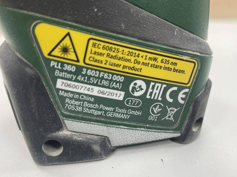 Bosch pll 360 Код:01-200056544. Изображение 8